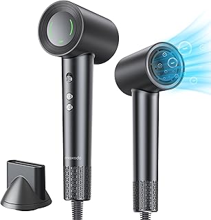 maxodo Hair Dryer,150000RPM High Speed Brushless Blow Dryer for Fast Drying,Negative Ionic Hairdryer Low Noise Thermo-Cont...