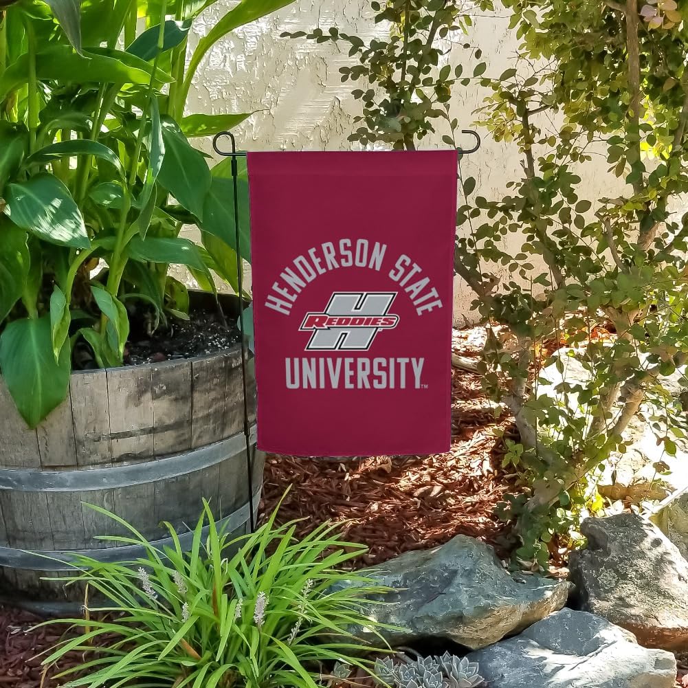 Henderson State Reddies Logo Garden Yard Flag