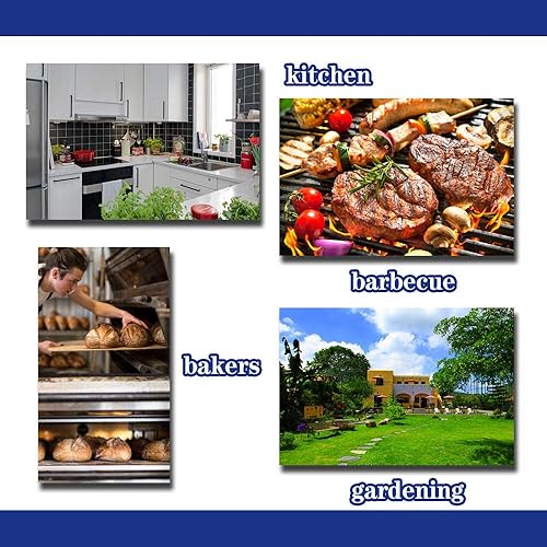 Miniatura 5 de Denim Apron with Adjustable Unisex Multi-Pockets for Kitchen Crafting Cooking