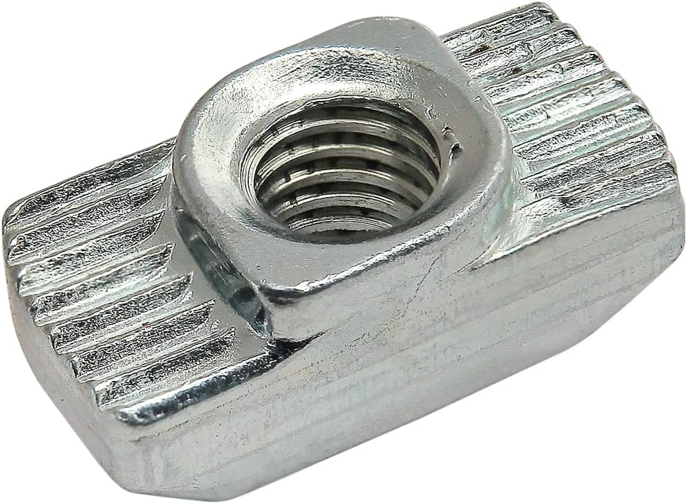 3932, 15 40 Series 10-32 Standard Drop in T-Nut Steel (25 Pack)