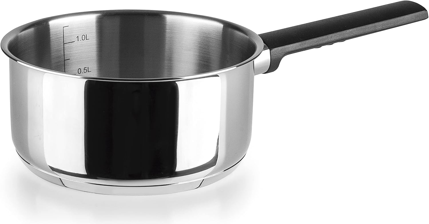 IBILI - Svea gravy boat, 14 cm, 18/10 stainless steel, induction compatible