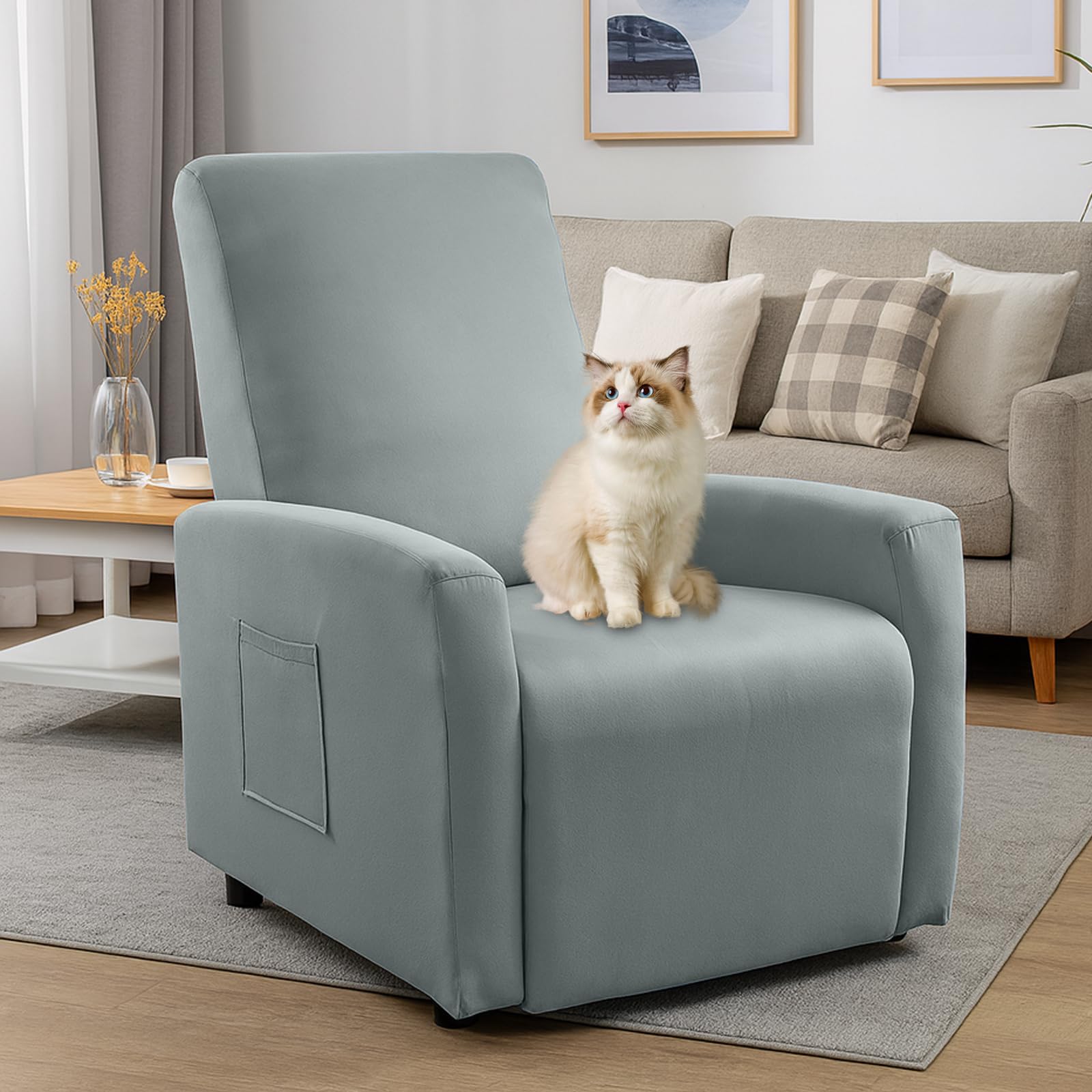 Stoelhoes met Zakken voor Relaxfauteuils - 4-delige Set, Niet