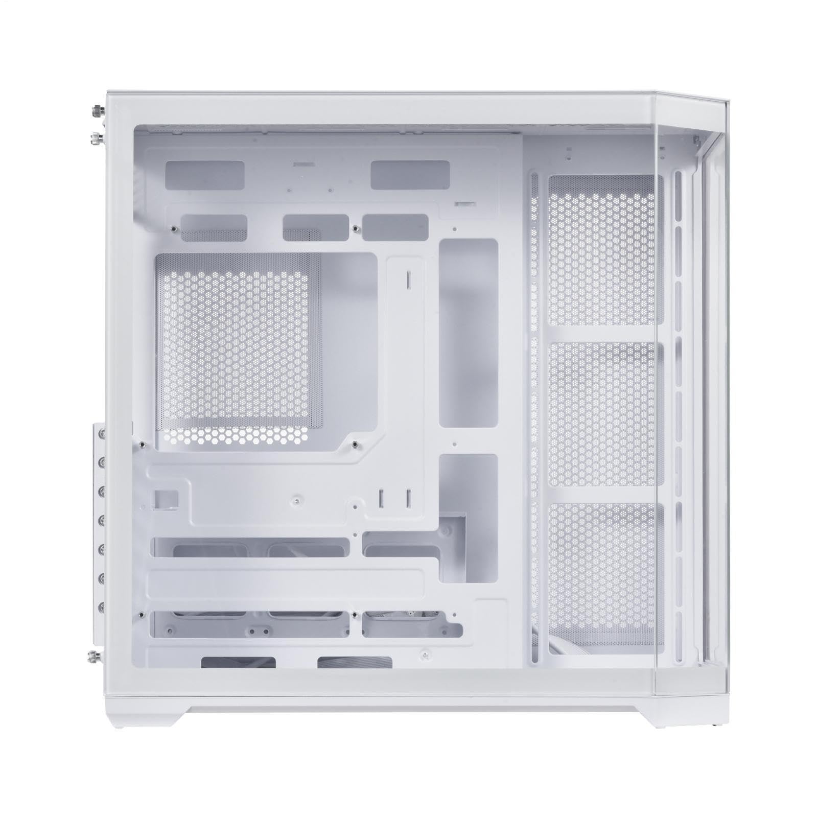 ATX PC Gehäuse, High Airflow Computer Gehäuse mit Glasfenster