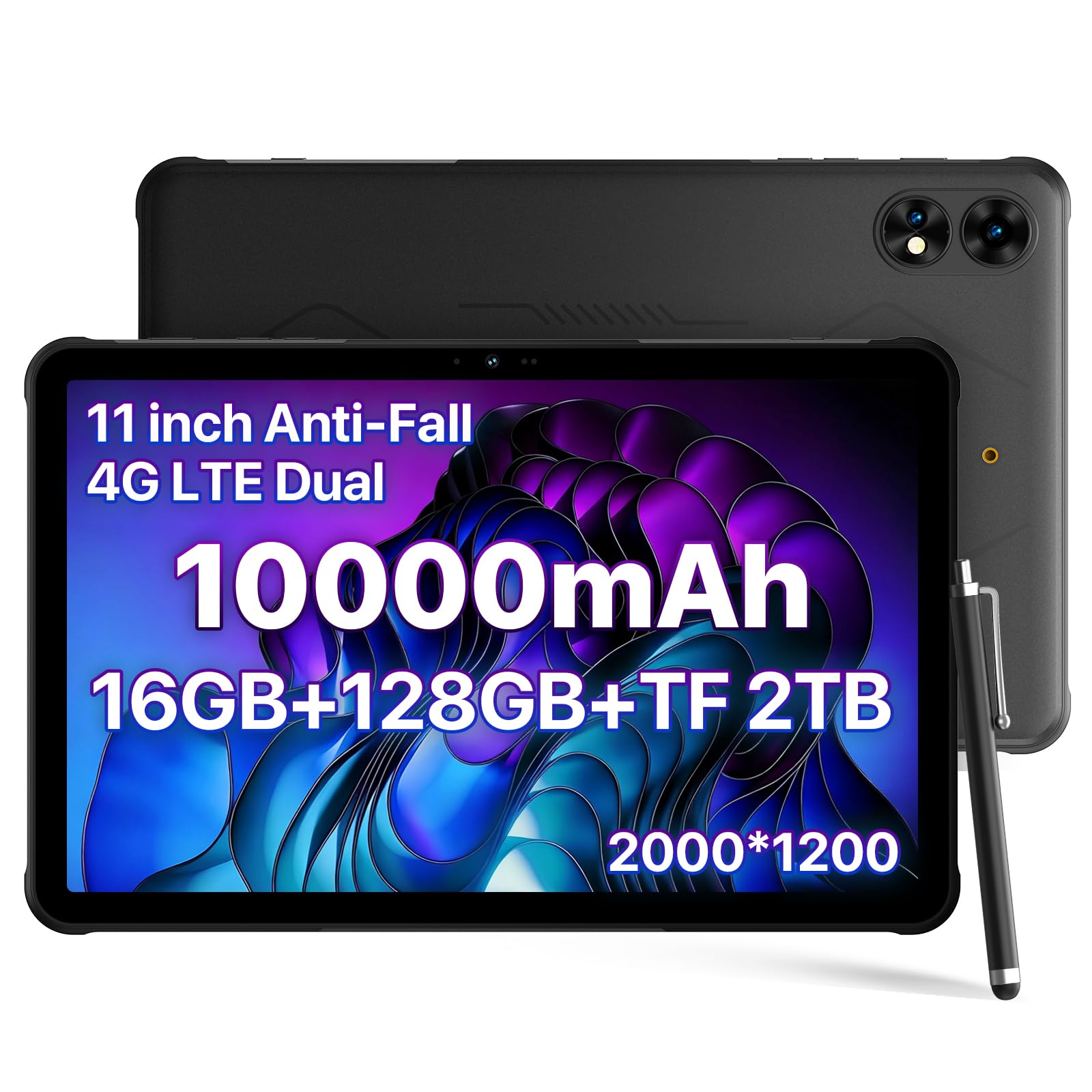 UMIDIGI Outdoor Tablet 11 Zoll 2K FHD+,Active T1 Leichtes Rugged