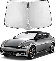 Vista 241 de EcoNour Parasol para parabrisas de camiones con bolsillo de almacenamiento Parasol reflectante de material 240T para protección contra rayos UV