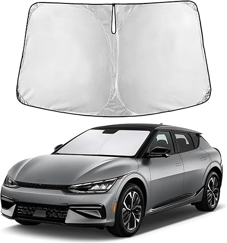 Miniatura 207 de EcoNour Parasol para parabrisas Rivian R1S / R1T 2022-2024 2025 2026, visera solar para parabrisas delantero y ventana, bloqueador de calor UV