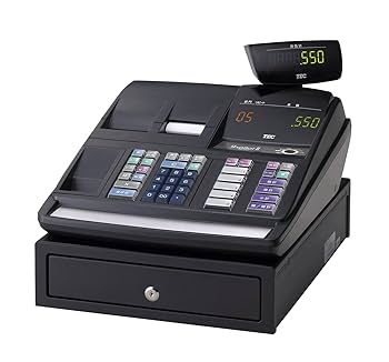 Amazon | 東芝テック 電子レジスター 5部門 MA-550-5B-R 黒