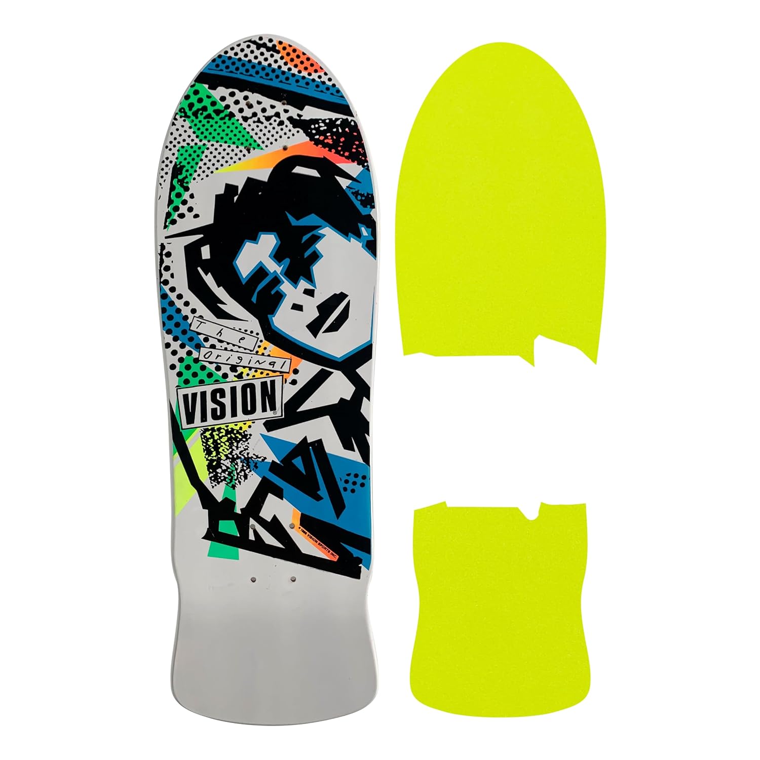Die-Cut Style Grip Tape for Vision OG Gonz Reissue (Yellow)
