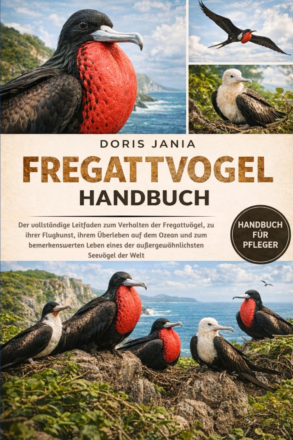 FREGATTVOGEL-HANDBUCH: Der vollständige Leitfaden zum Verhalten der Fregattvögel, zu ihrer Flugkunst, ihrem Überleben auf dem Ozean und zum ... der außergewöhnlichsten Seevögel der Welt