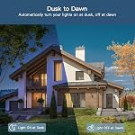 TREATLIFE Double prise en main intelligente extérieure, 2 Chaussettes de contrôle réglables individuelles, 600W, Compatible avec Alexa & Chez Google, IP64 pour les lampes à cordes, lampe de plancher, lampe