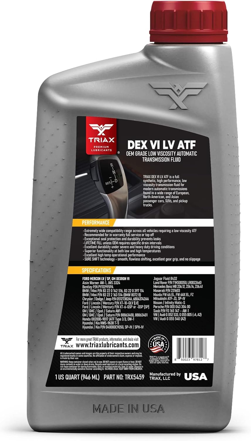 Full Synthetic Low Viscosity ATF Compatible with Nepal Ubuy