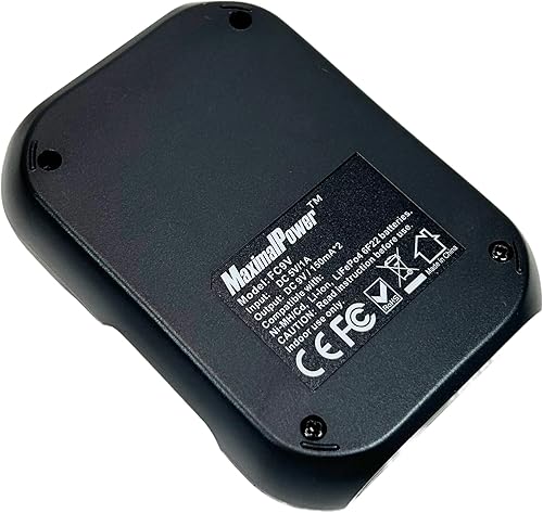 Miniatura 5 de Maximal Power FC9V 9V Batería Li-ion Cargador de 2 Canales