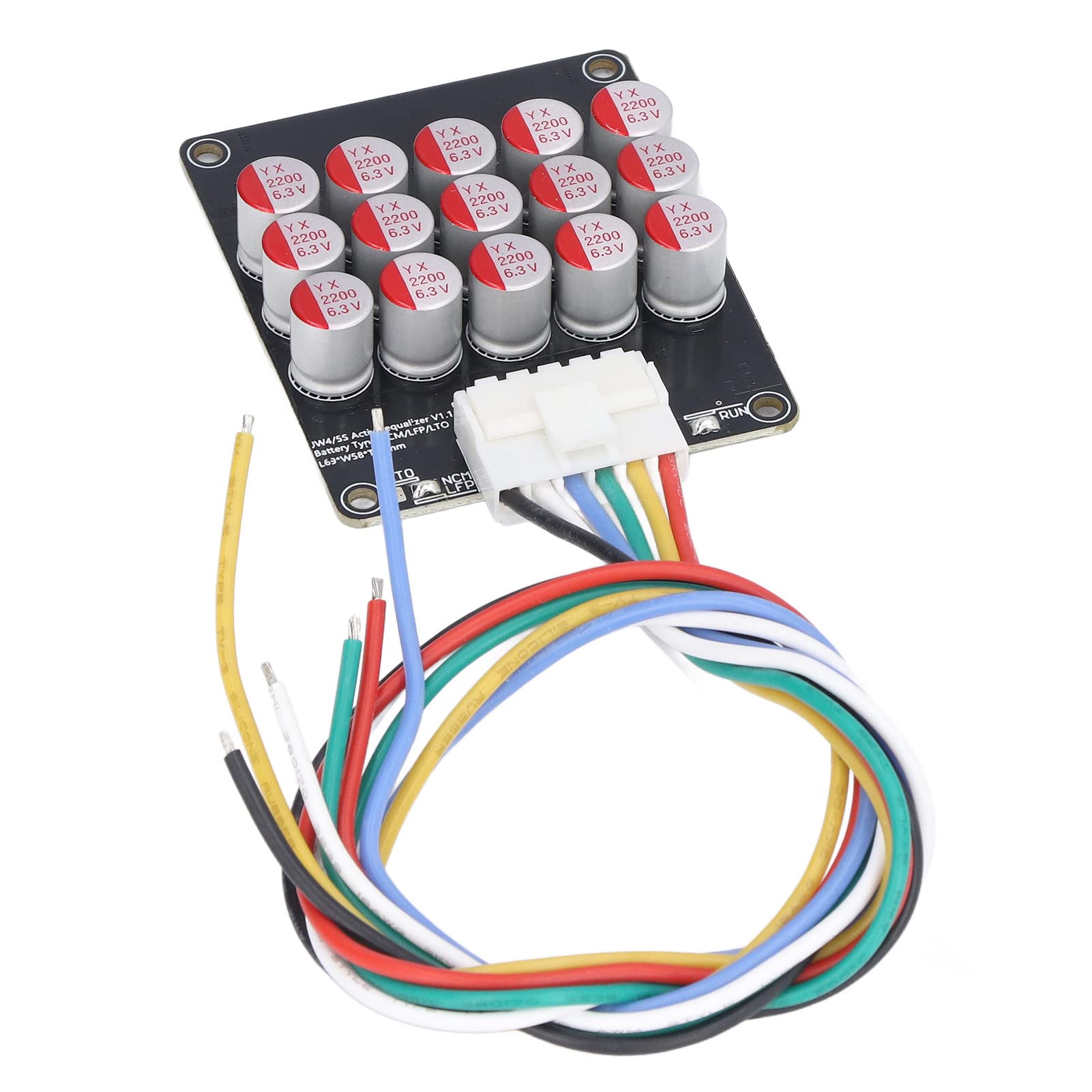 Battery Active Equalizer Battery Active Equalizer Cell Equalizer Universal Cell Balancer Balance Board 5A for LTO LFP LPO NCM (4-5S)