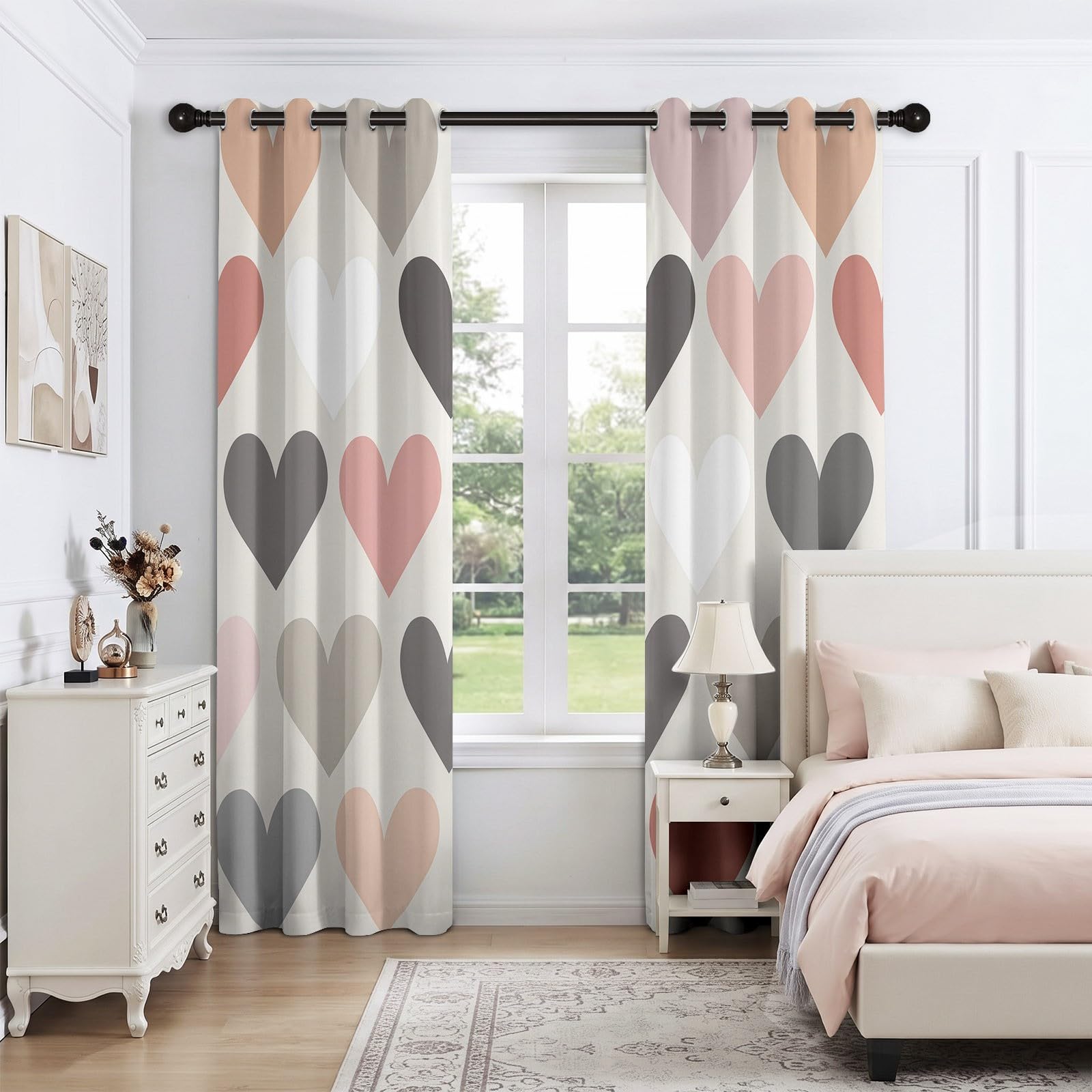 Tende oscuranti, stile bohémien, 229 x 117 cm (altezza x larghezza)
