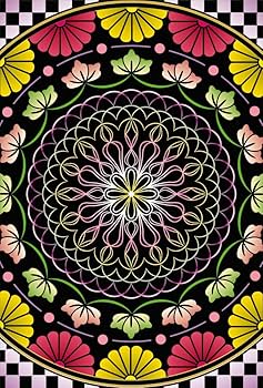 Amazon.com: 自律神経を整えるスクラッチアート 四季の花を愉しむ