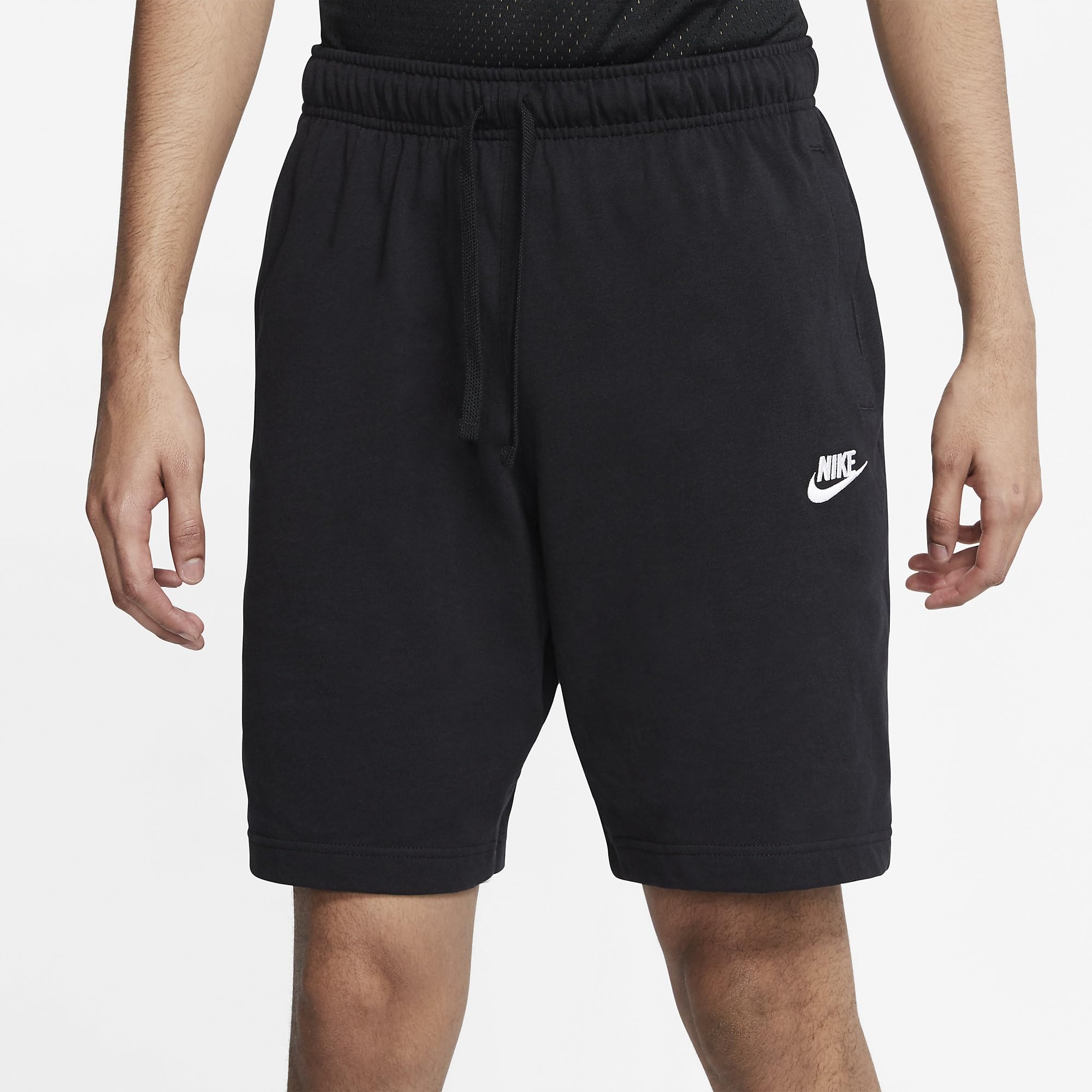 Nike Club Short Jsy - Pantalones Cortos, Hombre, Negro (Black/White), XL