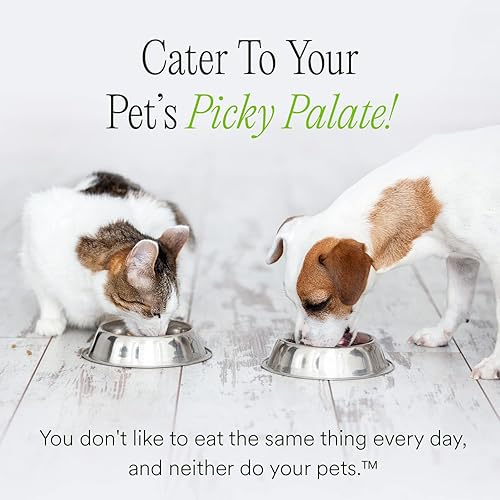 Miniatura 6 de pawTree Toppers de alimentos saludables para perros y gatos - Potenciador del apetito con proteínas liofilizadas. Deliciosos condimentos de