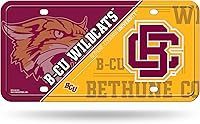 Vista 29 de NCAA etiqueta de metal para auto, negro