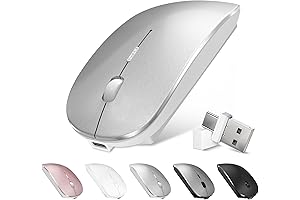 Sleek Bluetooth Wireless Mouse Designed for Your MacBook Air
