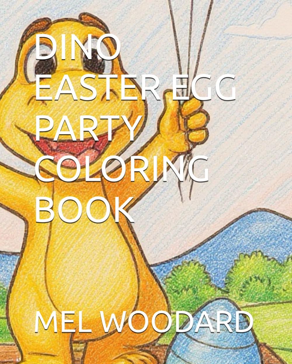 DINO EASTER EGG PARTY COLORING BOOK