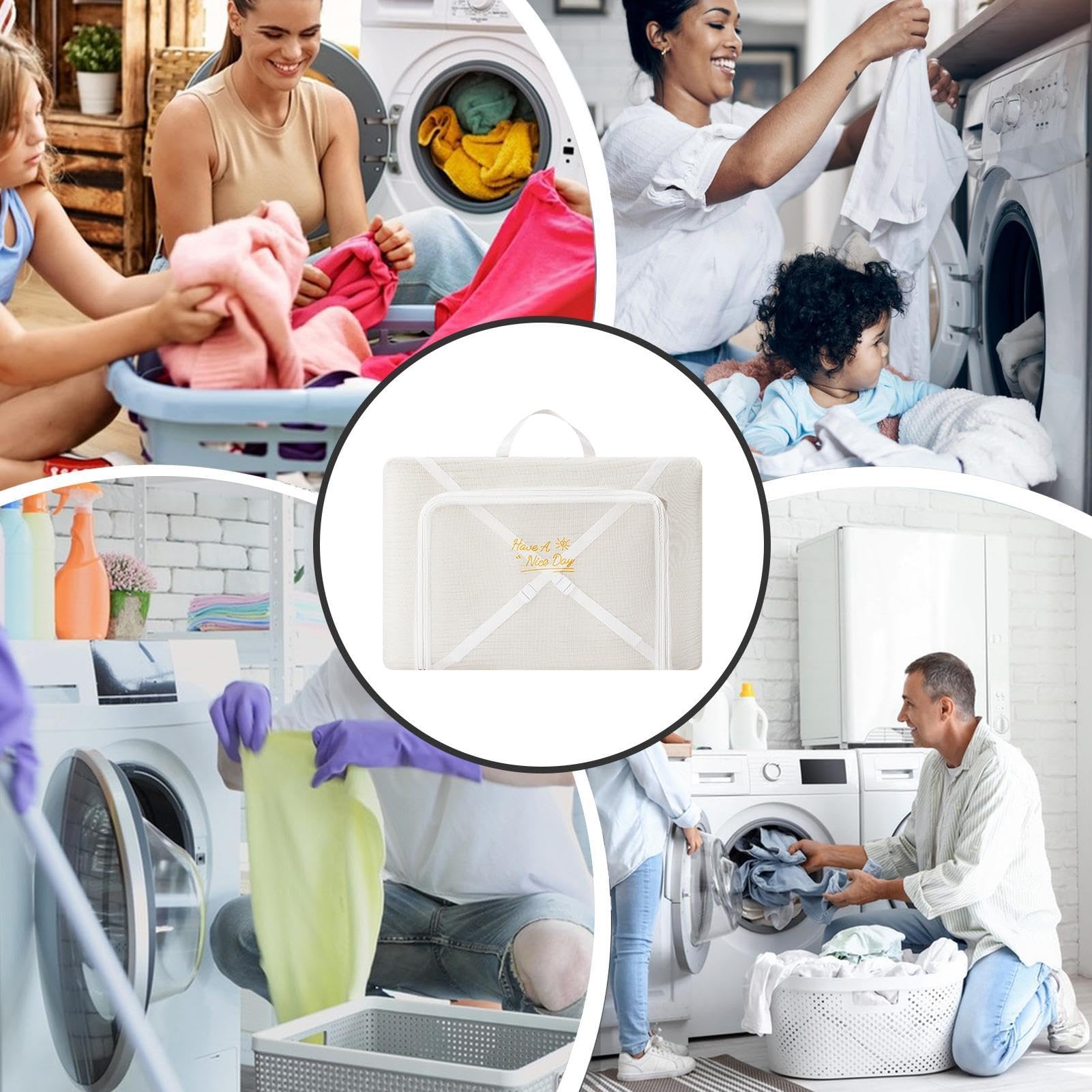 JGS ® Schoenen Waszakken Set van 2 voor Gemakkelijke Schoenverzorging in de Wasmachine