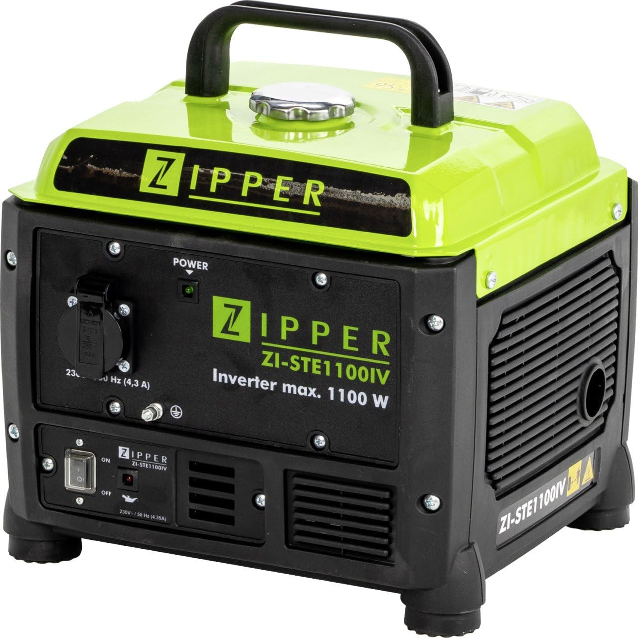 Zipper ZI-STE1100IV Vier-Takt Stromerzeuger