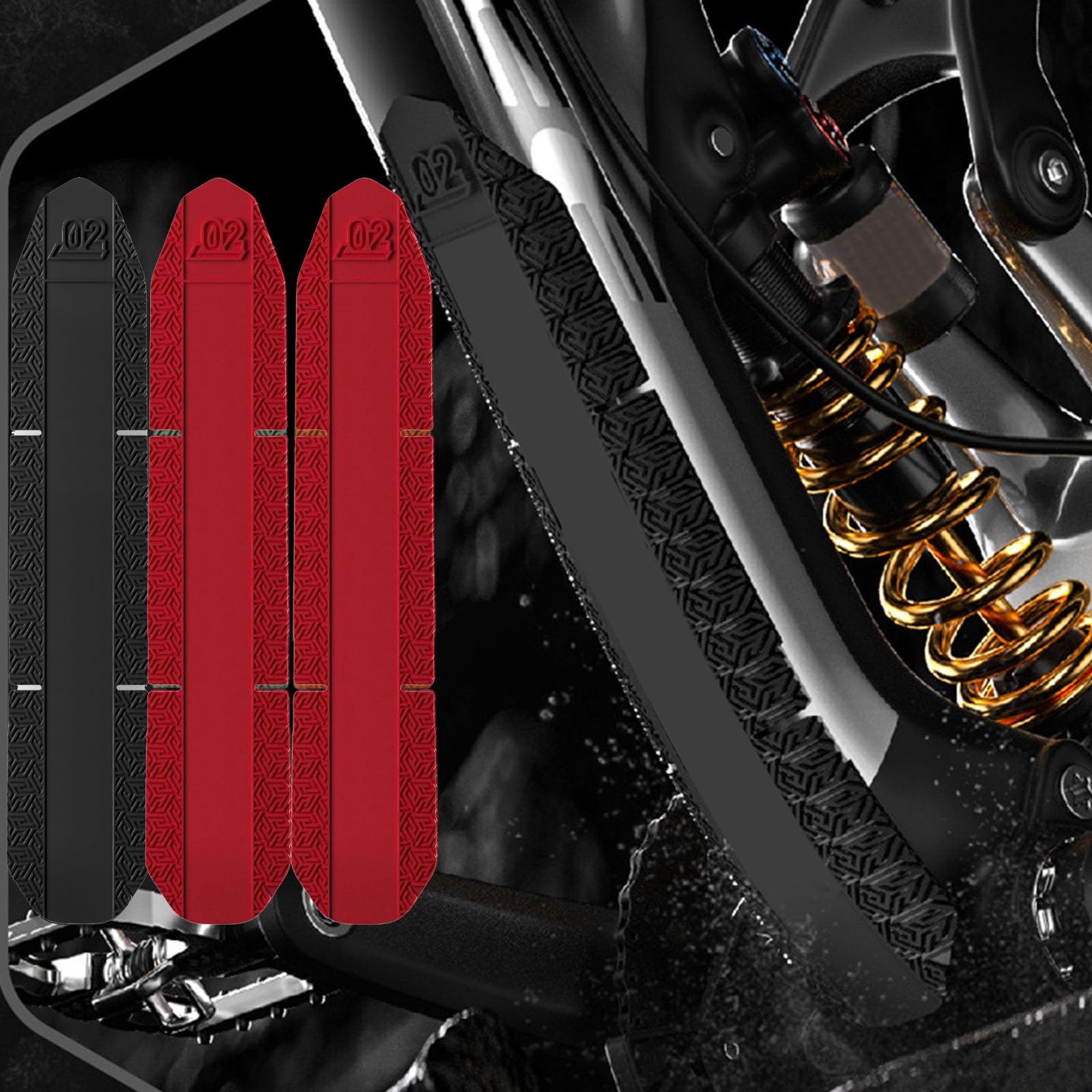 Topyond Kettenschutz Fahrrad,Fahrrad Kettenschutz S Produktbild-Vorschau 8