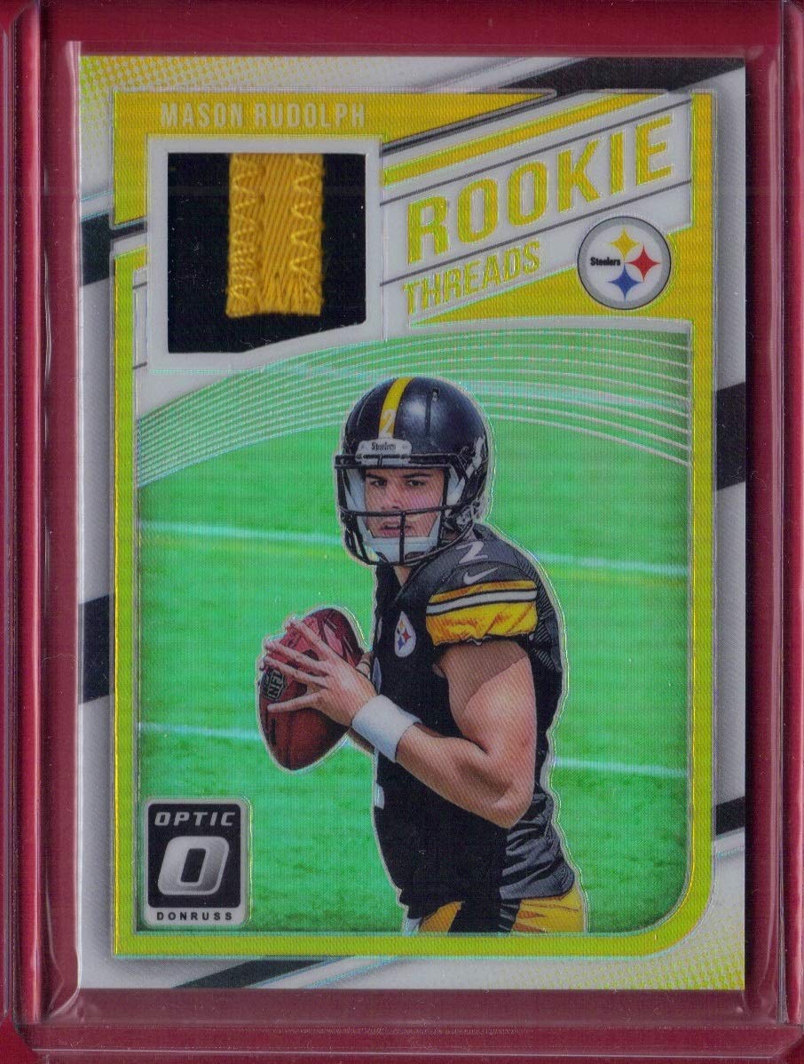 2018 Donruss Optic Rookie Threads Prime #6 Mason Rudolph - Rookie Year