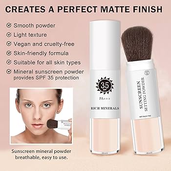 C+クリアセラム & SHIKKOKU MINERAL POWDER WASH Amazon.com : XINGXYUEL Mineral Sunscreen Setting Powder for