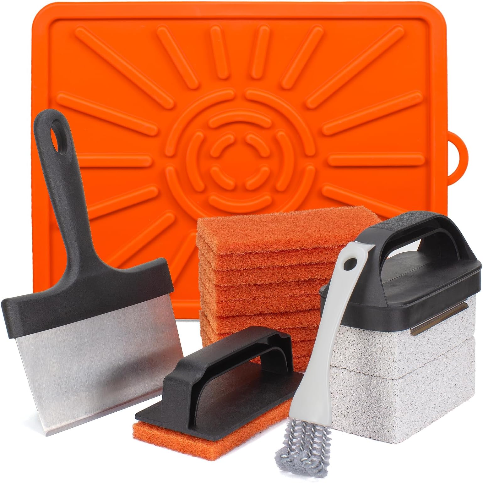 RTT Griddle Cleaning Kit for Blackstone 26 Pieces Heavy