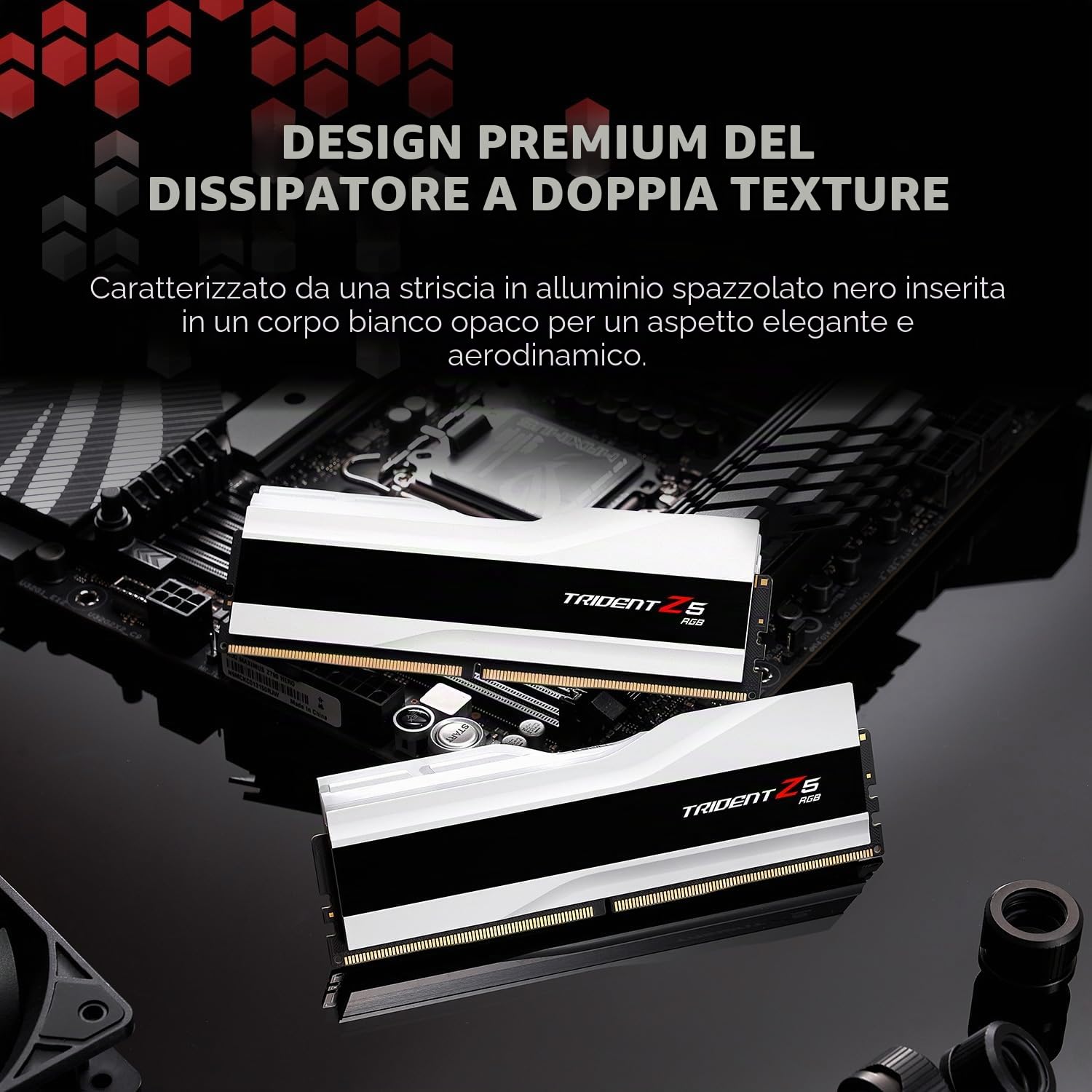 DDR5 96GB PC 6400 CL32 G.Skill KIT (2x48GB) 96-TZ5RW RGB (F5-6400J3239F48GX2-TZ5RW)