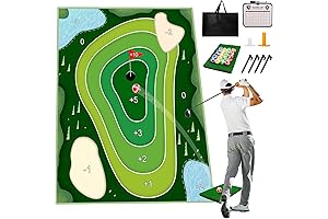 Golf Sticky Mat with Clash Golf Game Set