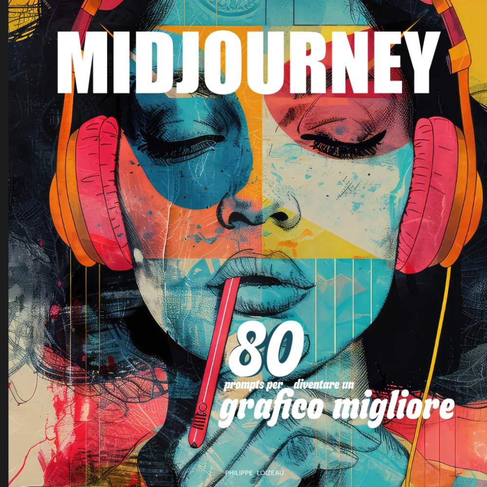 MIDJOURNEY : 80 prompts per diventare un grafico migliore per grafici, illustratori, fotografi, autori (o come aumentare il proprio fatturato ... packaging, logo, brochure, illustrazioni