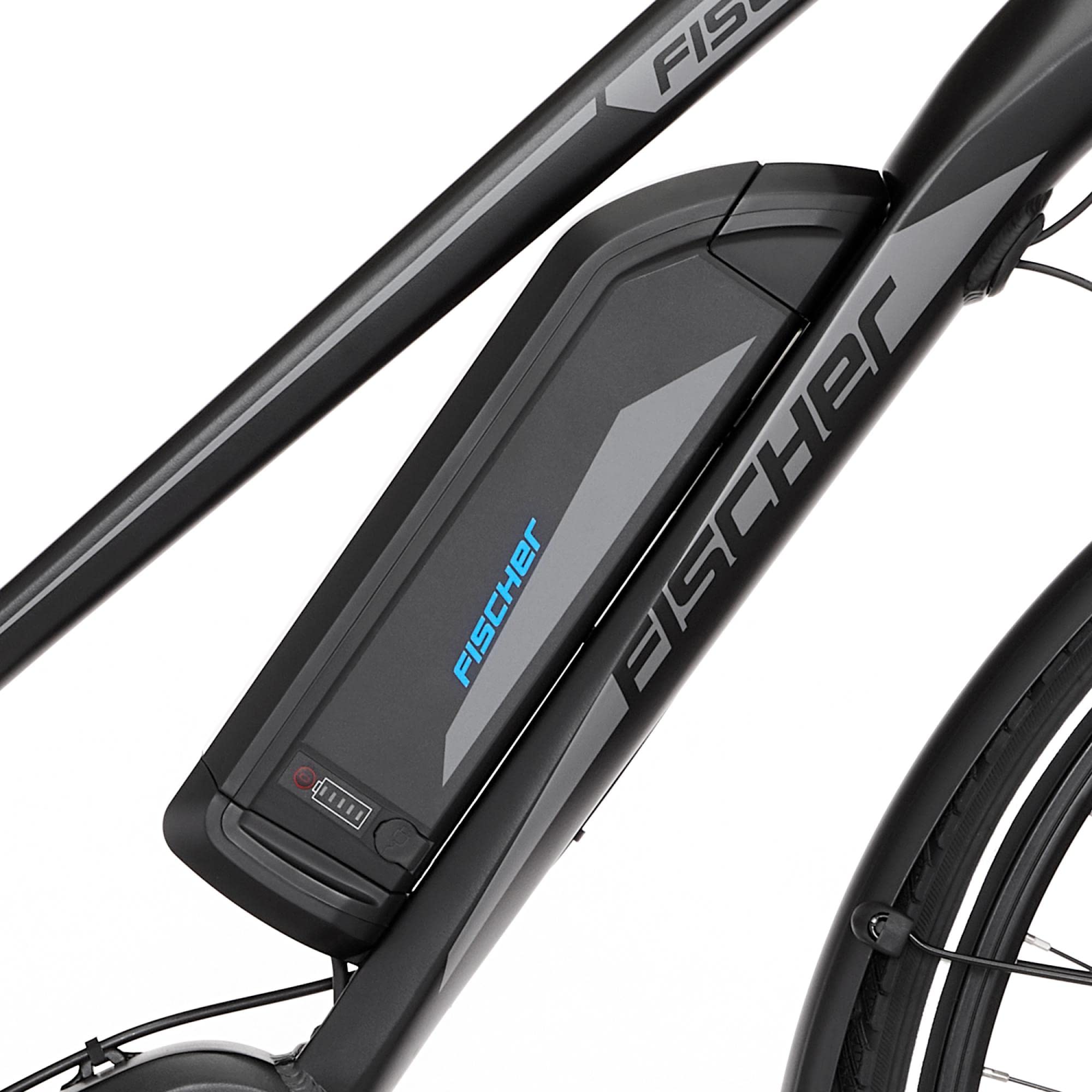 Fischer Trekking VIATOR ETD 1861 Electric Bike for Women RH 44 cm Mid Motor 80Nm 48V Battery Matt Black 28 Inch Sports & Outdoors
