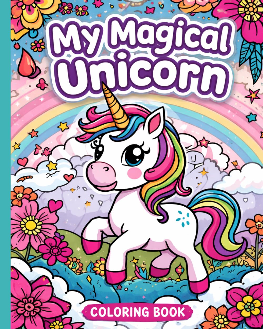 My Magical Unicorn: Coloring Book