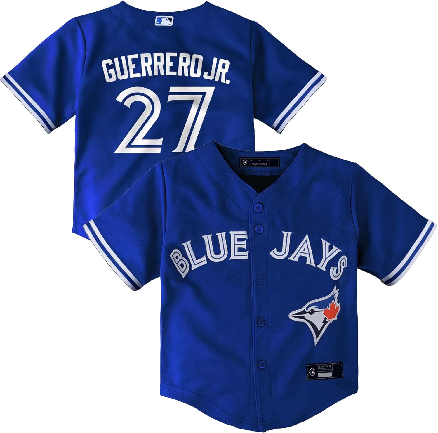 Vladimir Guerrero Jr. Toronto Blue Jays #27 MLB Infant Toddler Blue Alternate Player Jersey
