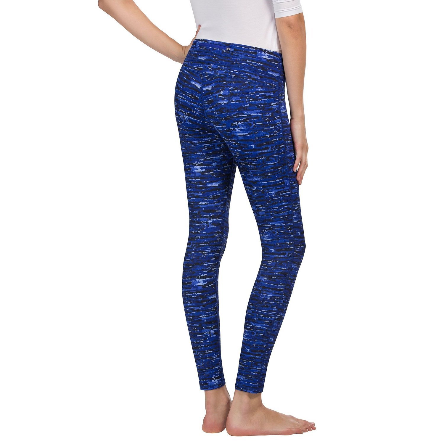 Cool Ladies' Yoga Leggings Blue Waves XL