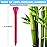MYKUJA Golf Tees Bamboo 2-3/4 Long Golf Tees 100 Pack, Pink Golf Accessories for Women