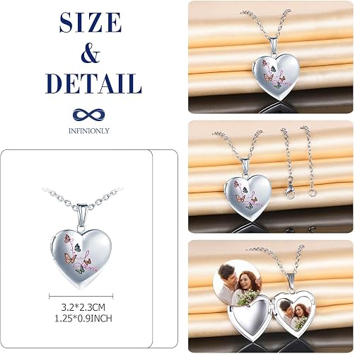 Collier long pendentif coeur tourbillon en acier inoxydable pour femme