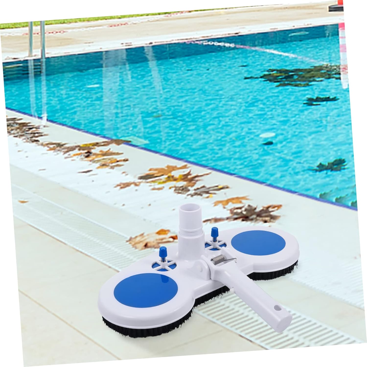 SUPVOX 1pc Pool Cleaning Tool Swimming Pool Cleaning Brush for Effortless Debris Removal from Bottom and Walls