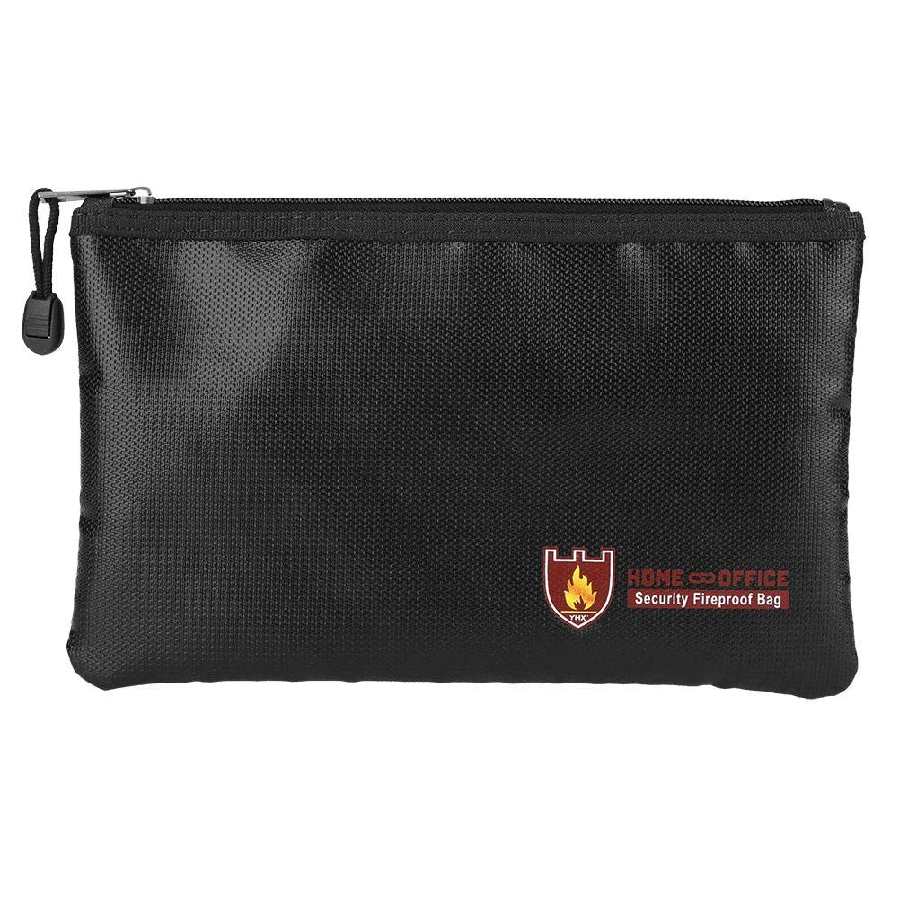 Amazon.co.jp: 金庫耐火バッグ 貴重書類保管ケース 二重防火 防水書類
