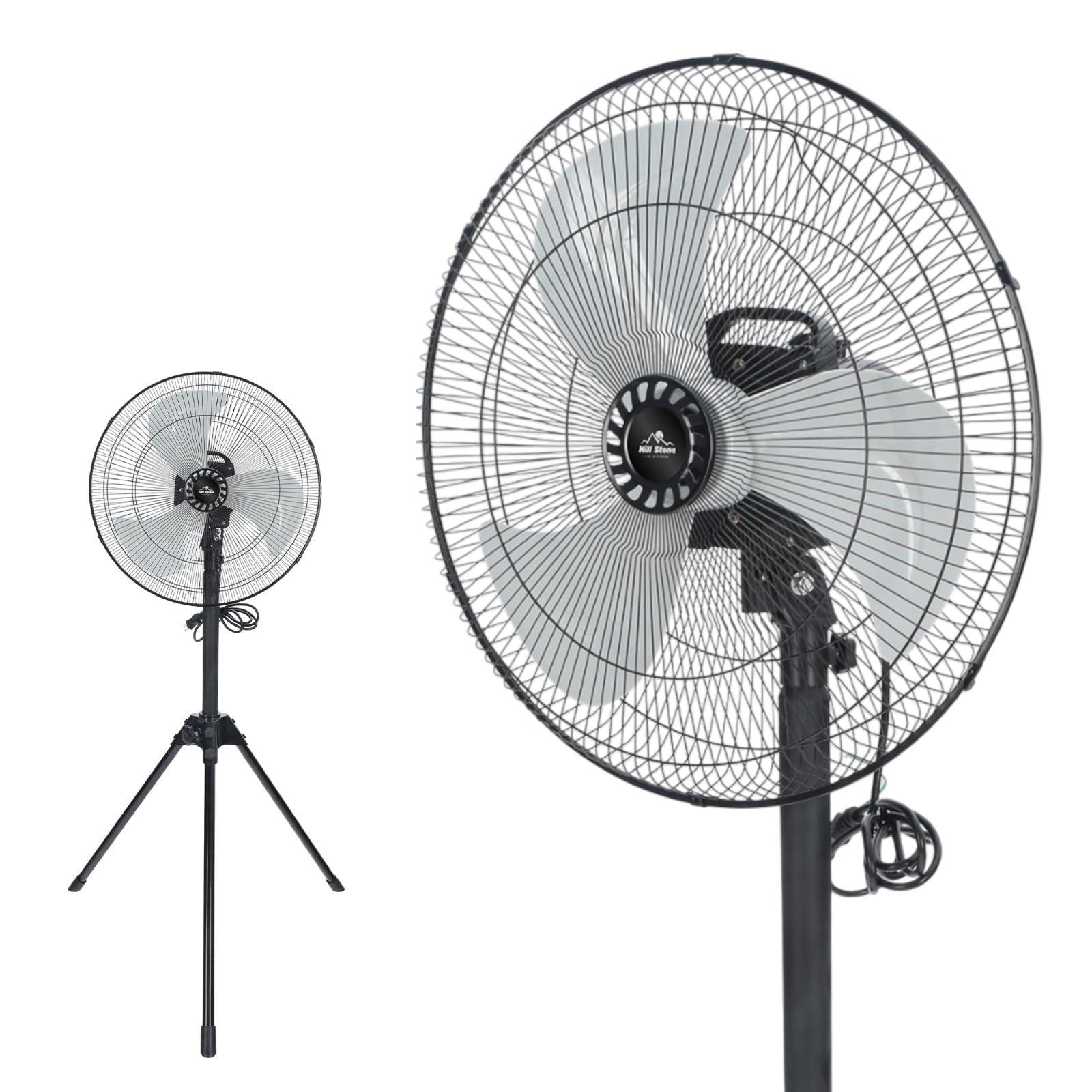 スタンド扇風機　青 3枚羽根 高さ調節可能 Amazon.co.jp: サンパーシー 工業扇風機 三脚 スタンド 扇風機