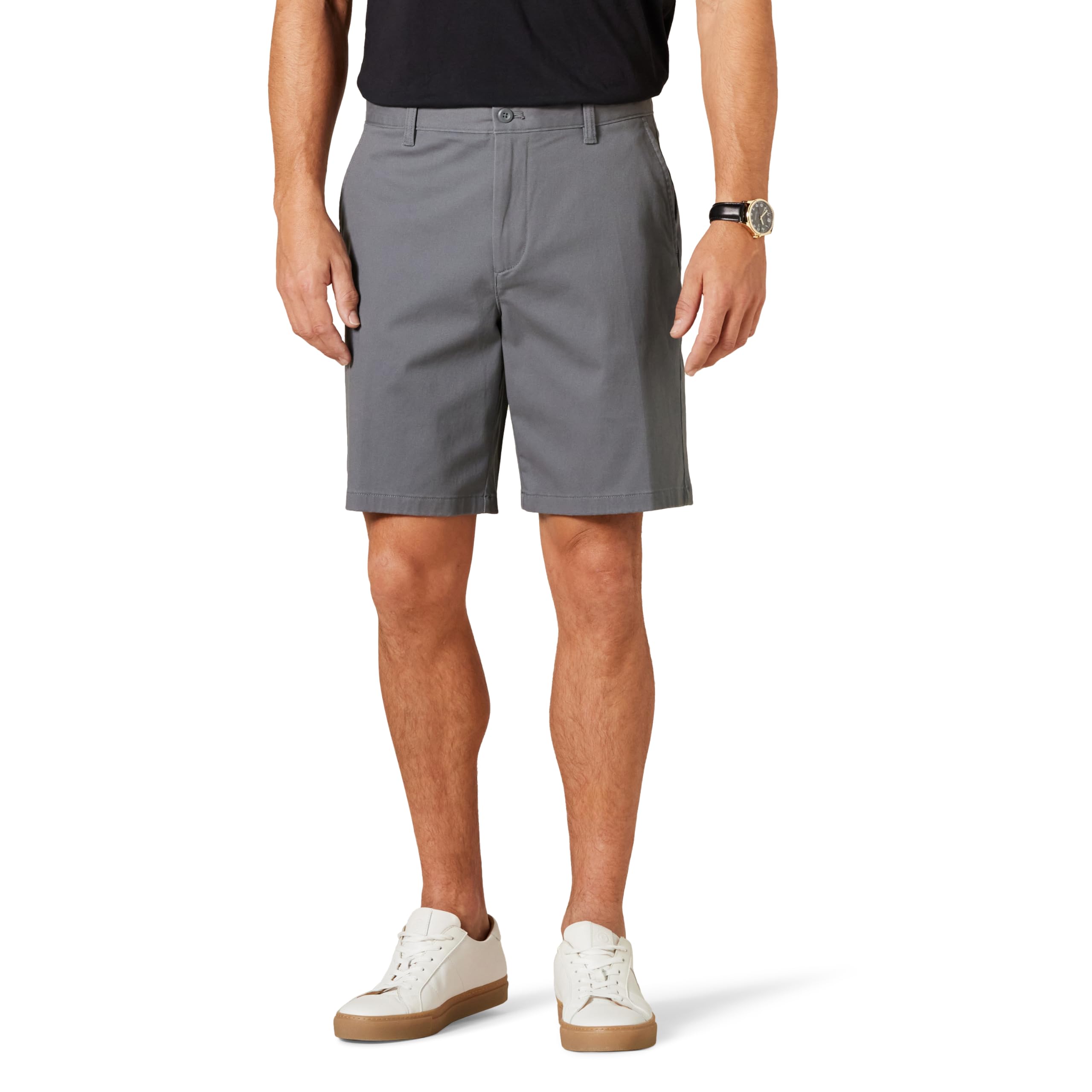 Amazon EssentialsMen's Classic-Fit 9" Comfort Stretch Chino Shorts