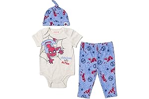 Cuddly Marvel Snuggle Outfit Trio for Baby Boys