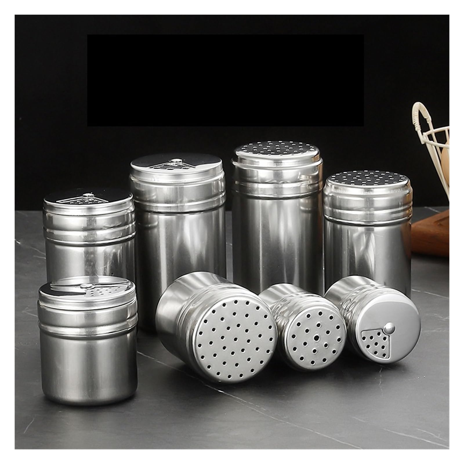 2pcs Barbecue Sprinkling Bottle Pour Sucre