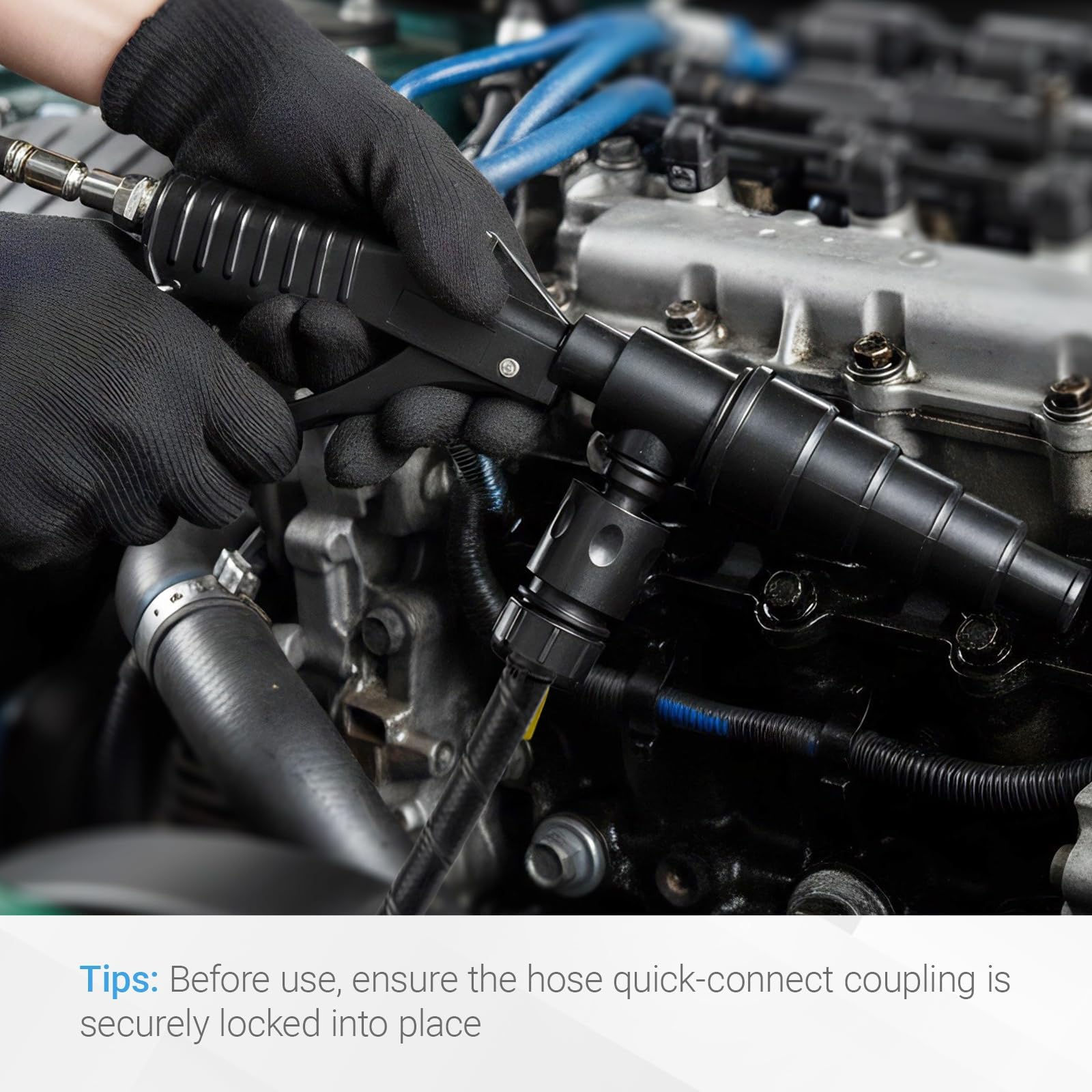 Snapklik.com : Coolant System Flush Gun, Heater Core Flush Kit ...