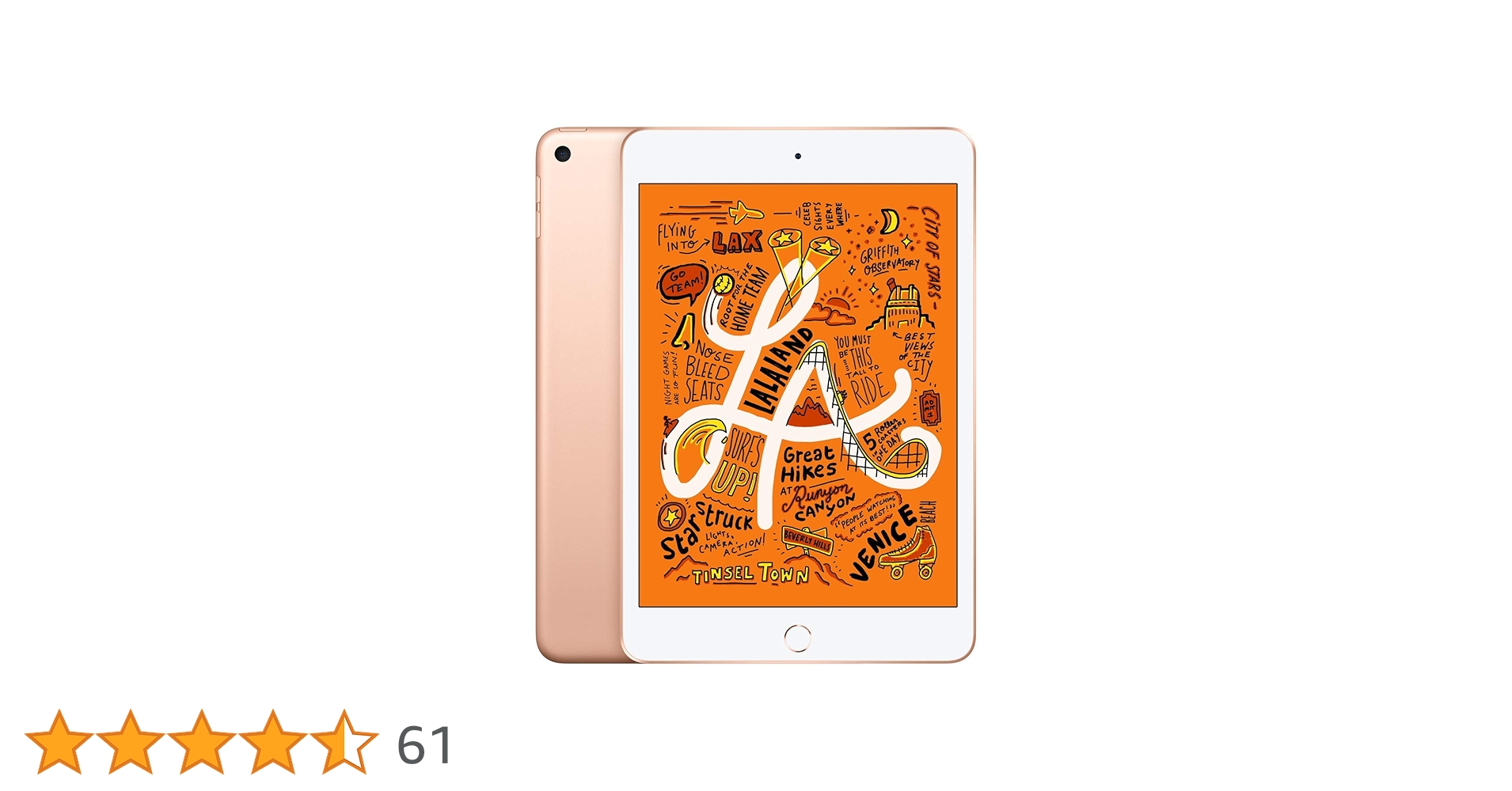 2019 Apple iPad Mini (Wi-Fi, 64GB) - Gold (5th Generation