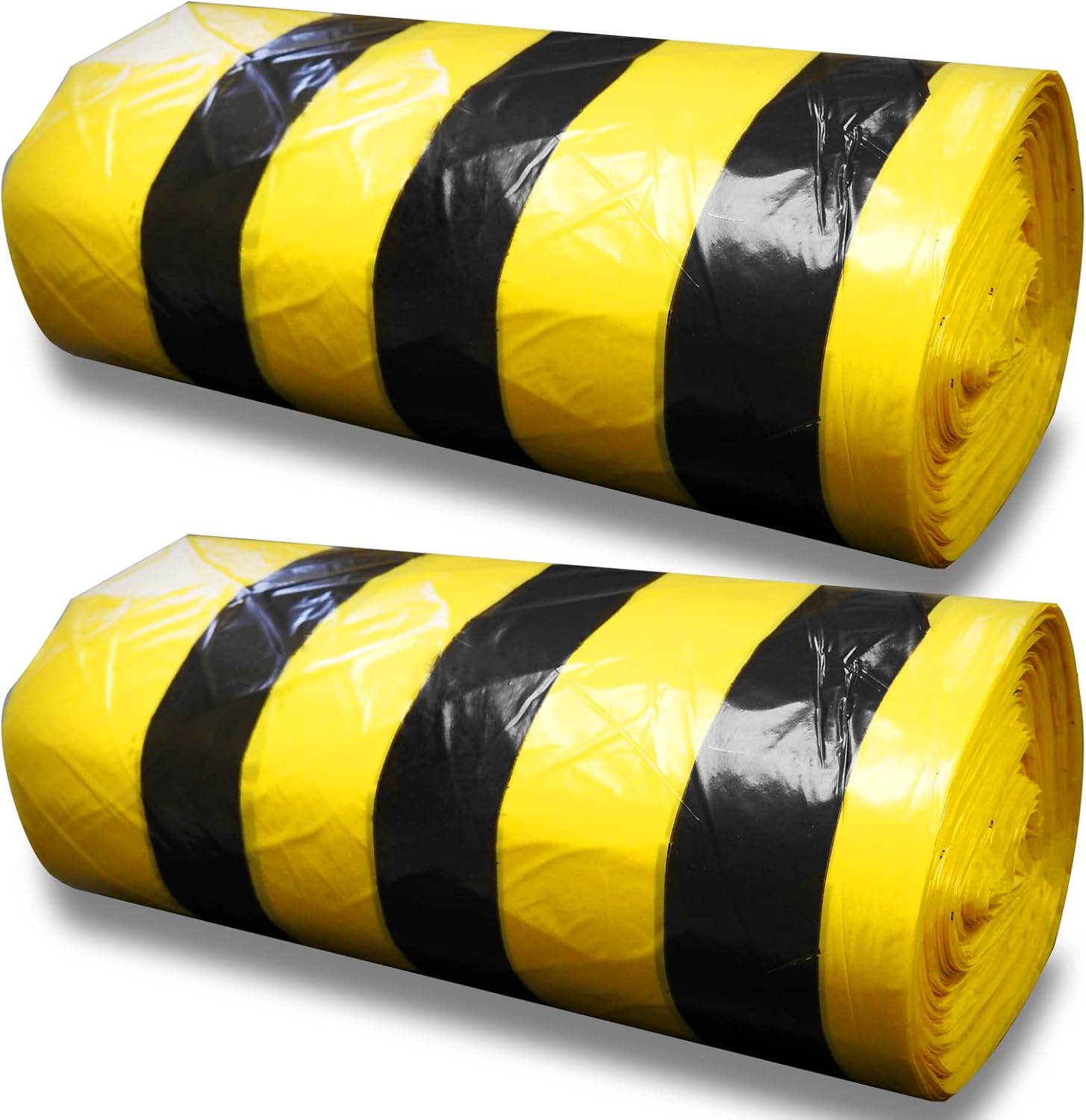 REGEN Biohazard Clinical Waste Disposal Tiger Stripe Sacks Bags (2