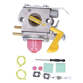 Carburetor, Reliable Carburetor for Poulan Featherlite, Strict Quality Standards Durable WearResistant for Lawn Mower Courtyard Gardener Garden
