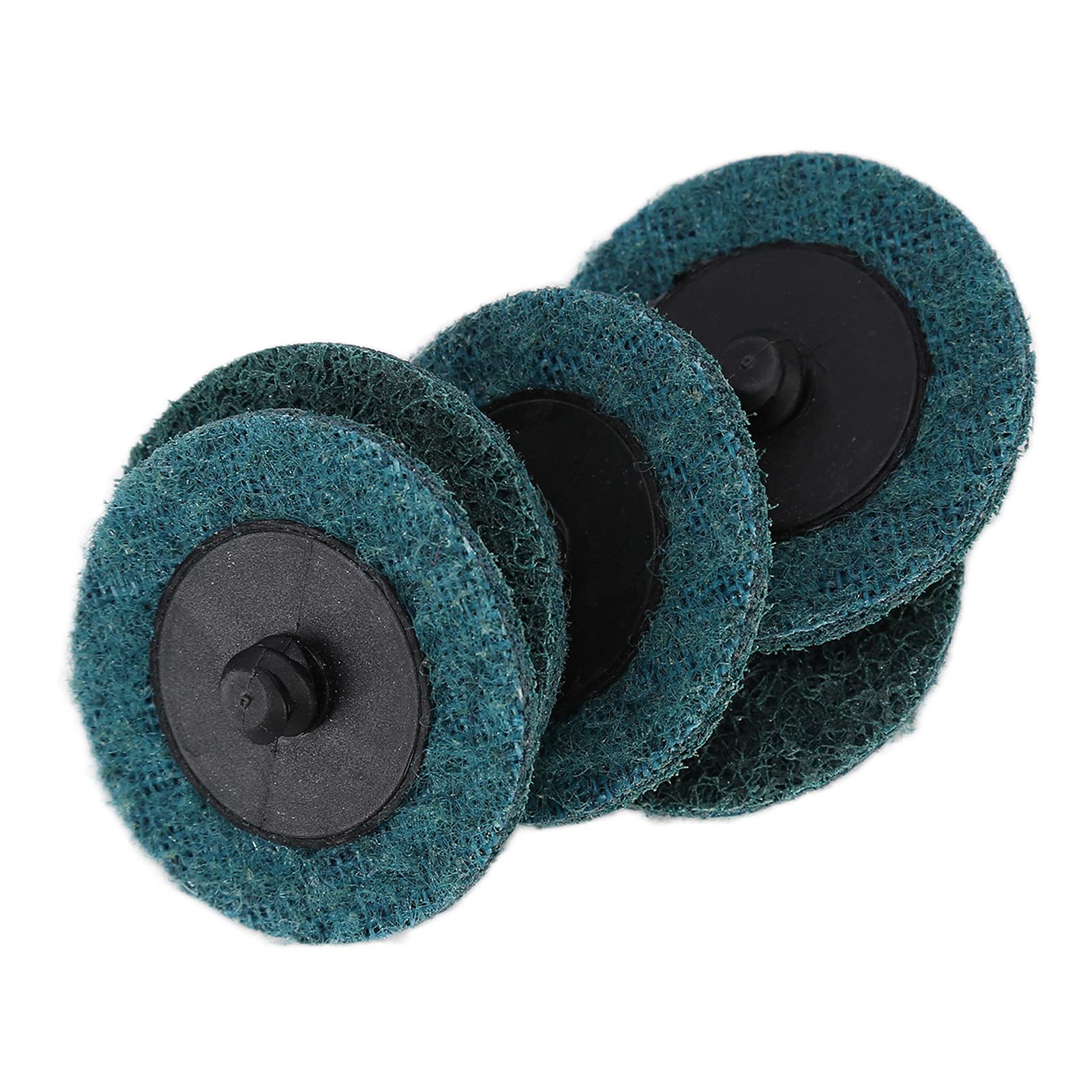 Ejoyous Juego de Discos de Lijado Kit de Almohadillas de Discos de Lijado de Nailon 101 Piezas con Corindón de Alúmina y Circonio de Grano 40 a 240 para Pulido de Madera Desbarbado de Metales
